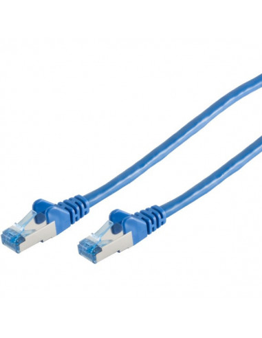 Cable RJ45 Droit SFTP  LSOH cat 6a 2 m BLEU