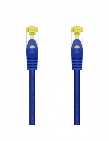 Cable RJ45 Droit LSZH S.FTP PIMF AWG26 600mhz cat 7 0.50 m BLEU