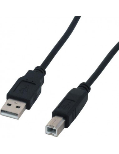 Cable USB 2.0 A - B M/M pc  imprimante scanner 4.5m