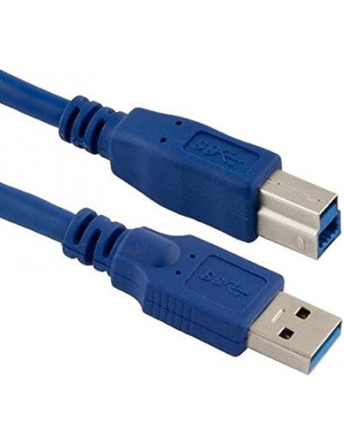 Cable USB3.0  pour imprimante et scanner a-b 1,8m