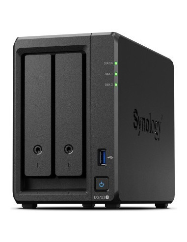 Serveur NAS SYNOLOGY DS723+ 2.6ghz  2go 2 baies AMD RYZEN 1600