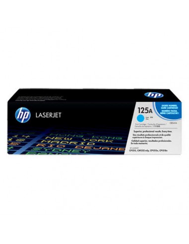 Toner ORIGINAL HP CB541A 125A CYAN  env 1400p