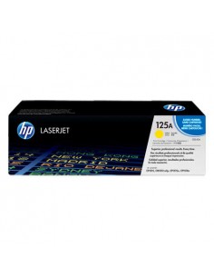 Toner ORIGINAL HP CB542A 125A JAUNE  env 1400p