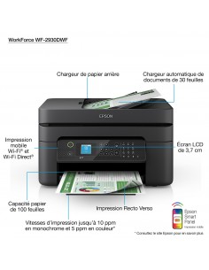 Multifonction EPSON WF-2930DWF imp scan copie RV wifi usb...