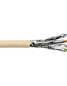 Rouleau RJ45 cat6A 4 paires monobrin CU F/FTP LSOH 305m