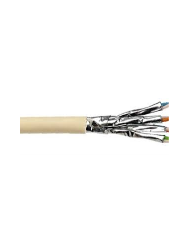 Rouleau RJ45 cat6A 4 paires monobrin CU F/FTP...