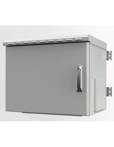 Coffret 19 9U 450mm avec porte pleine -assemblé...
