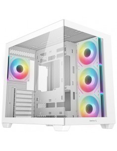 Boitier DEEPCOOL mini CG530 4F BLANC 4 vent rgb ATX