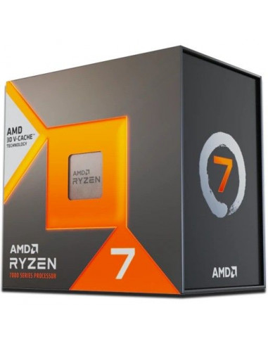 AMD RYZEN 7 7800X3D 5ghz 8 coeurs 16 coeurs 96mo BOITE AM5