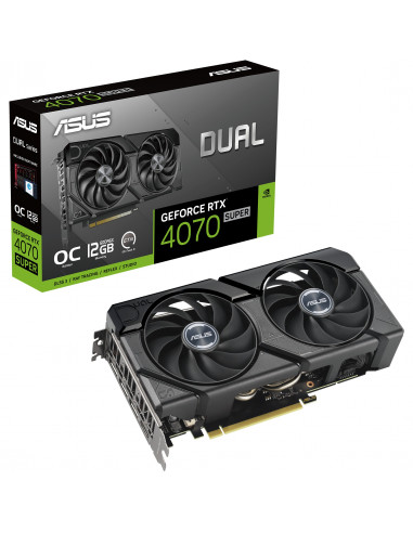 Carte graphique RTX 4070 Super ASUS Dual EVO OC 12go DDR6X 2ventil