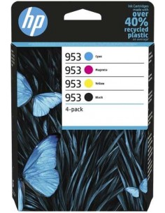 PACK de 4 cartouches HP 953 noire jaune magenta cyan...