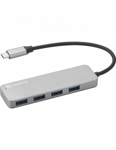 HUB USB-C vers 4 ports USB 3.0 sandberg