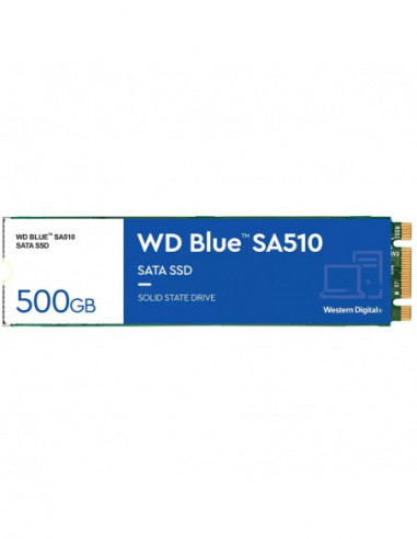 SSD M.2 500gb WD BLUE SA510  sata3