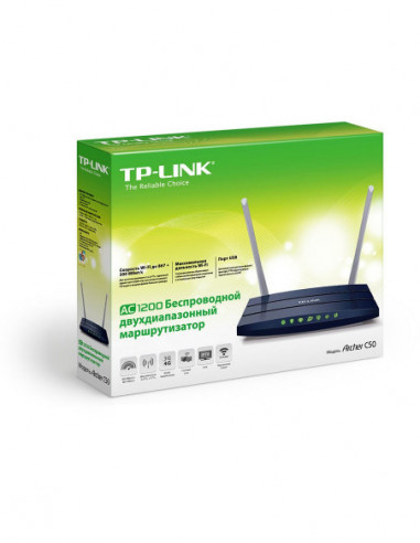 Point d acces routeur wifi TPLINK Archer C50 v6 AC1200 2.4ghz 5ghz 4 ports