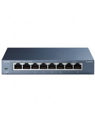 Switch 8 ports 10/100/1000 TPLINK  SG-108 metal
