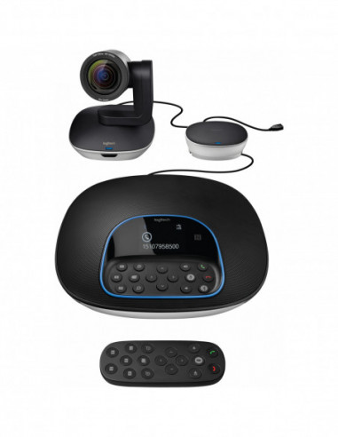 Webcam CONFERENCE LOGITECH GROUP camera + son 960-001057 salle moyenne