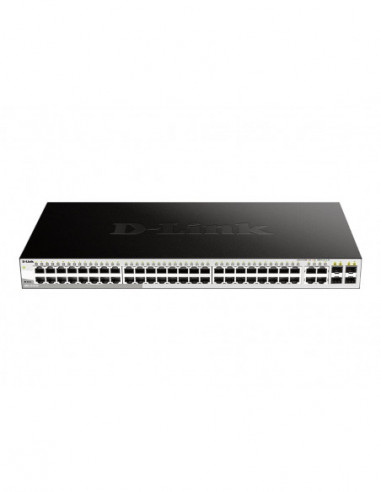 Switch 48 ports 10/100/1000+ 4 SFP DLINK DGS-1210-52/e Websmart bureau
