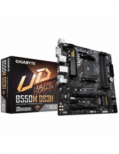 Carte mere GIGABYTE B550m DS3H 4d4 matx am4