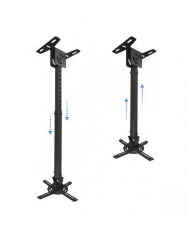 Support plafond pour videoprojecteur  max 825cm...